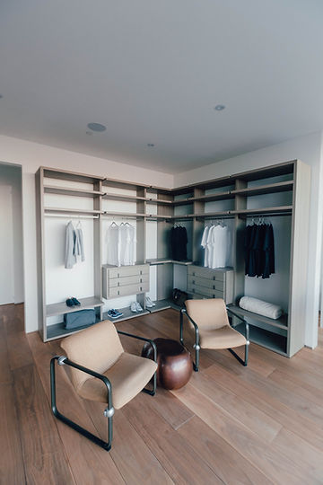 Vestidor moderno