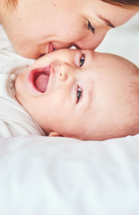 Bébé heureux