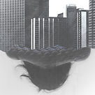 Human and Buildings Collage
