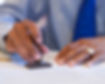 Bank documents being stamped