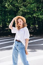 Woman in Jeans