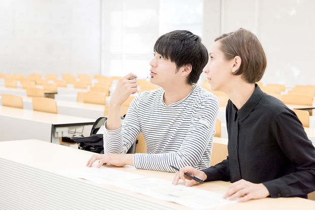 Students in the auditorium