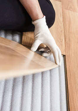 Instalación de piso laminado