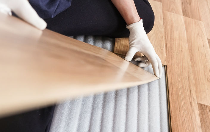 Instalación de piso laminado