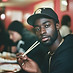 Man Holding Chopsticks