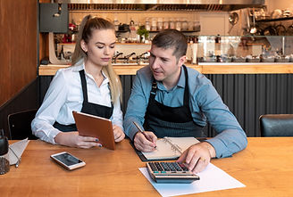 Contabilidade do restaurante