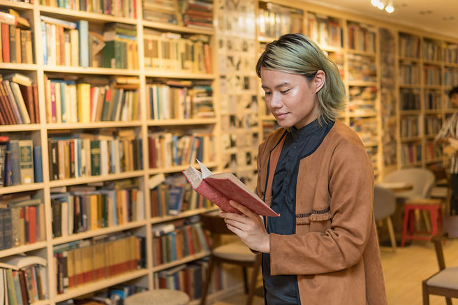 Person Reading Book