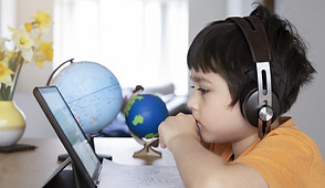 Child on Tablet
