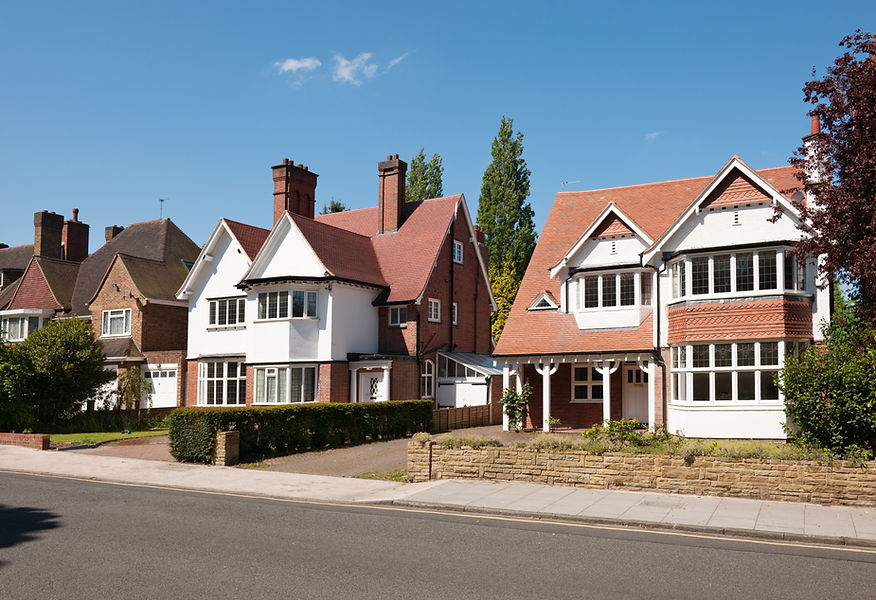 English Suburban Houses, Birmingham UK