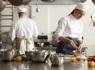 Chefs Preparing Food