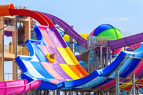 Colorful Water Slide
