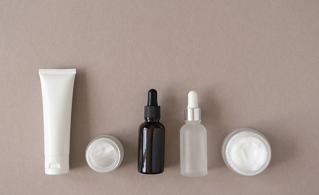 Skincare Product Display