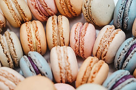 Colorful Macaron Display