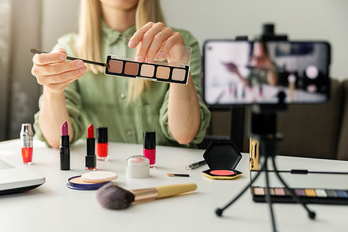 Enregistrement des vidéos de maquillage