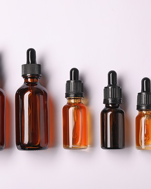 Bottles of Essential Oil