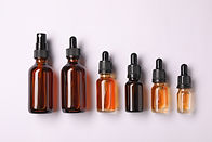 Bottles of Essential Oil