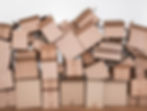 Empty cardboard boxes