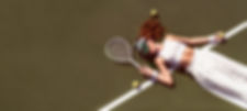 Entspannung auf dem Tennisplatz