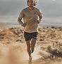 Man Running Outdoors