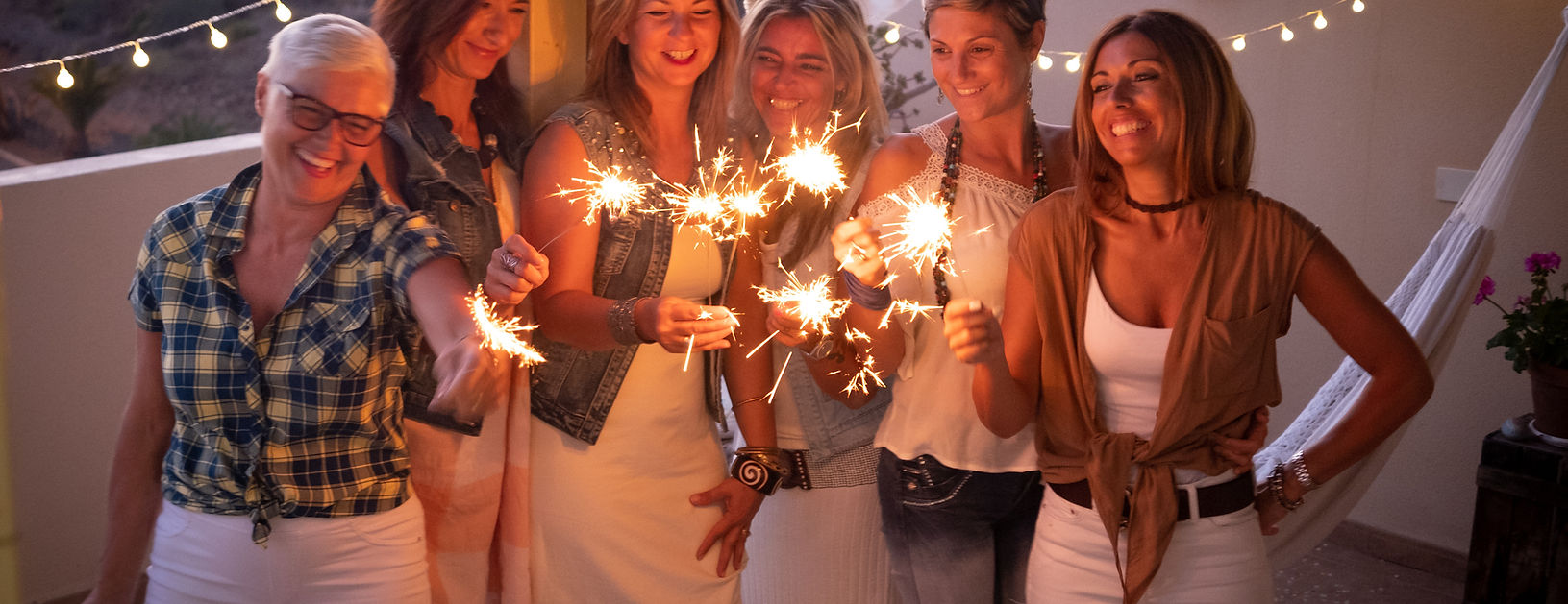 Women Celebrating Together