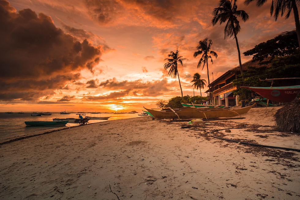 Tropical Sunset Beach