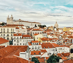 Vista dos telhados