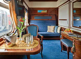 Cabine de train de luxe