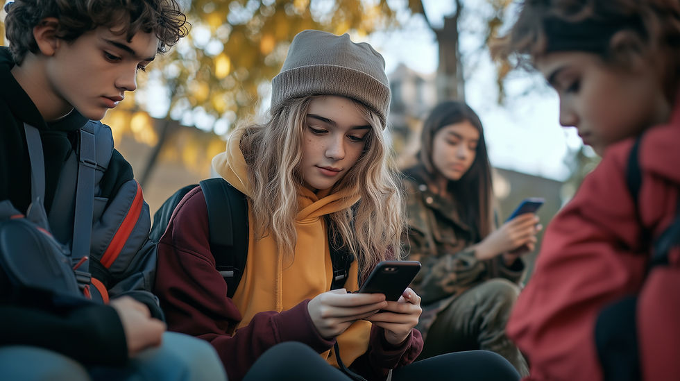 Akıllı Telefon Kullanan Gençler