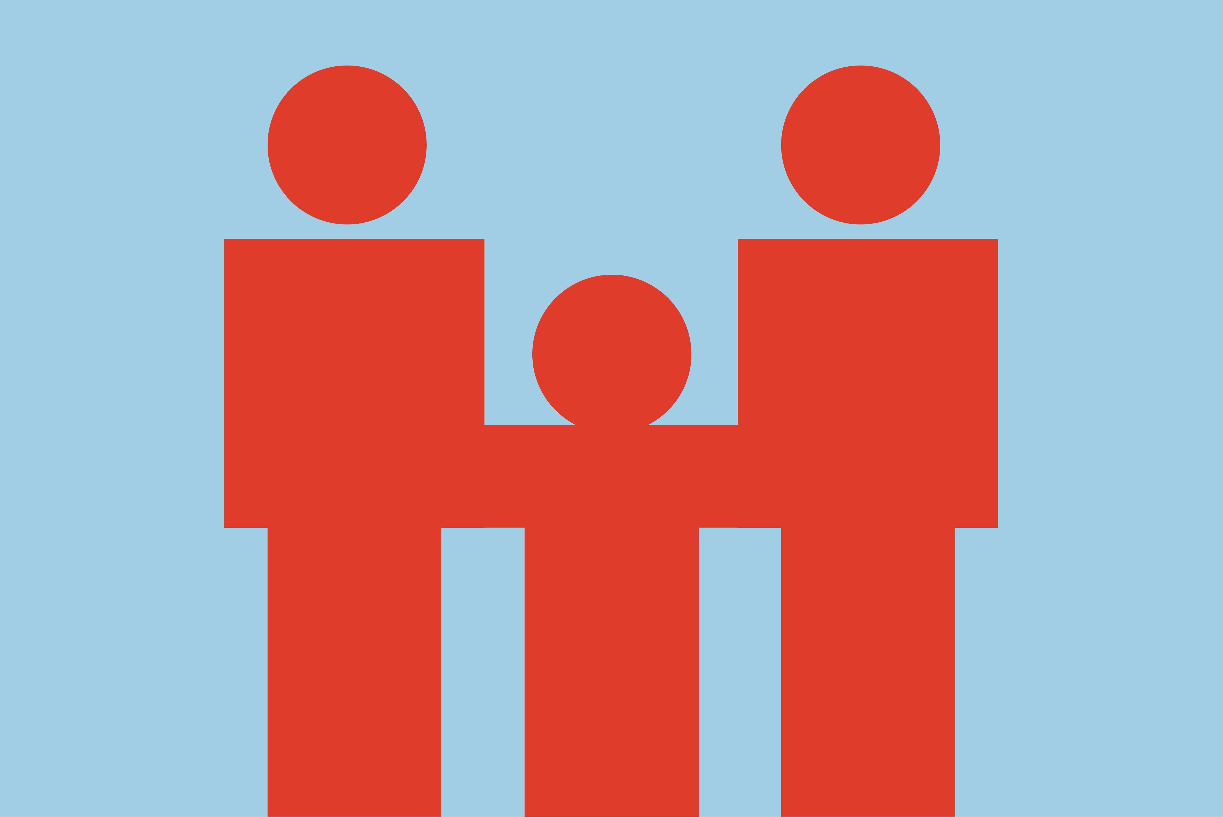 Abstract Family Illustration