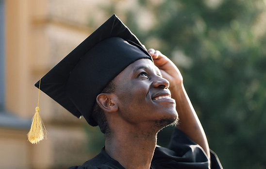 Graduation Portrait, Foster The bear Scholarship