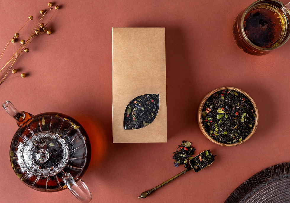 Tea Packaging Display