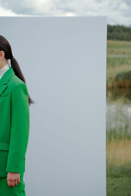 Green Suit Portrait