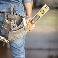 Worker With Tools