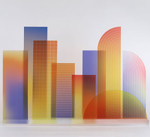 Kleurrijke geometrische weergave