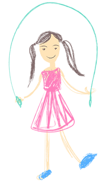 Girl With Jump Rope