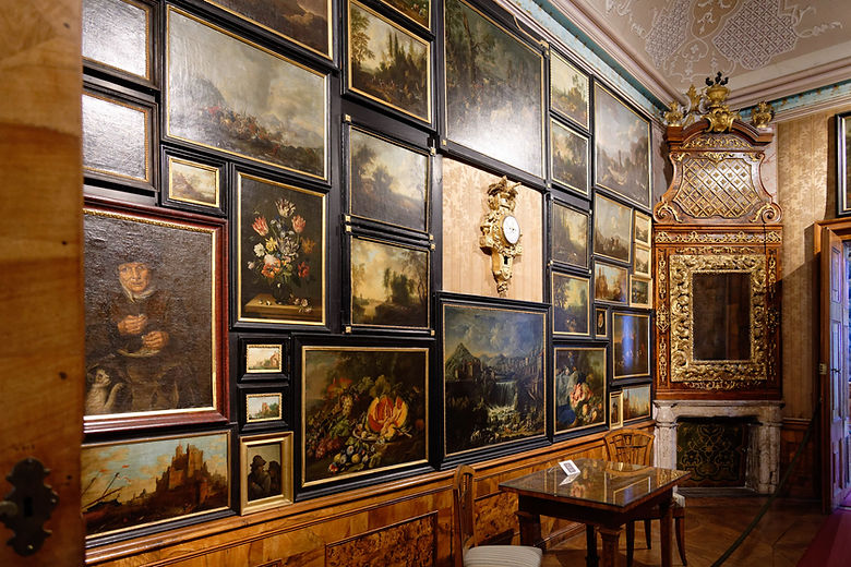 Pictures on a wall