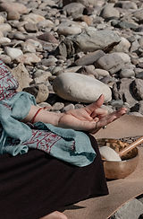 Meditation im Freien