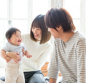 笑顔の赤ちゃん