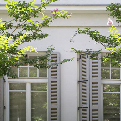 White Window Shutters