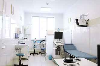 Sala de exames médicos modernos