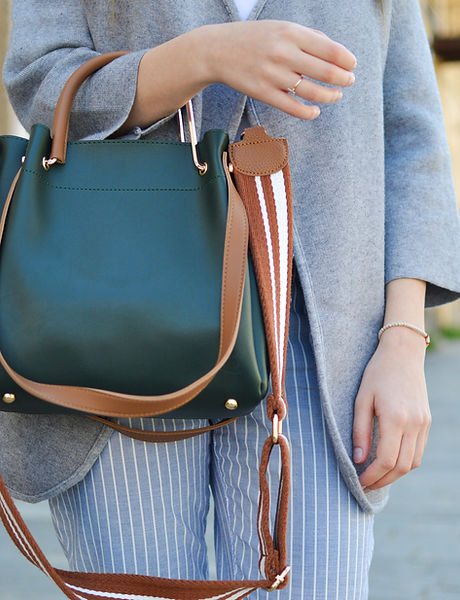 Holding a Purse