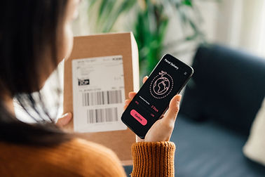 Receiving a parcel