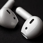 White Bluetooth Earphones