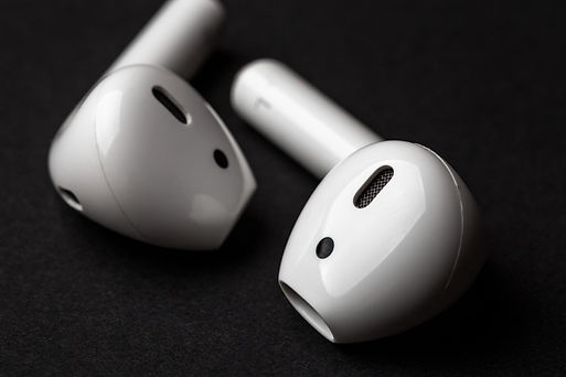 Écouteurs Bluetooth blancs