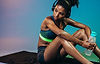 Fit Woman with Headphones