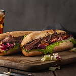 Handwerkliches Sandwich