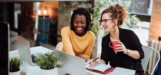 Jovens empresárias