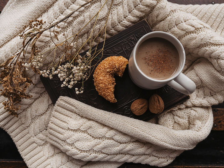Cozy Coffee Moment
