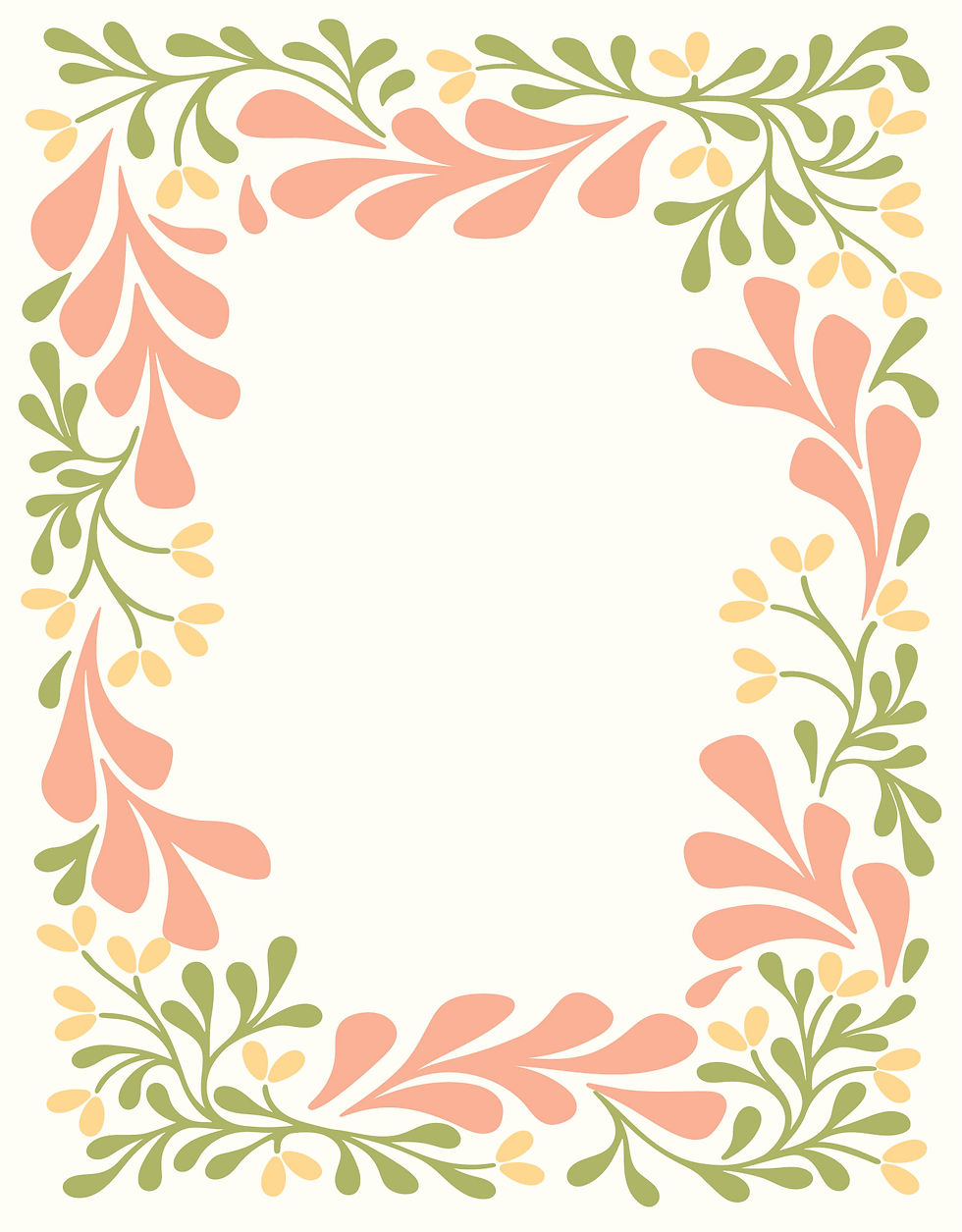 Floral Border Design