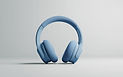 Fones de ouvido sem fio azuis